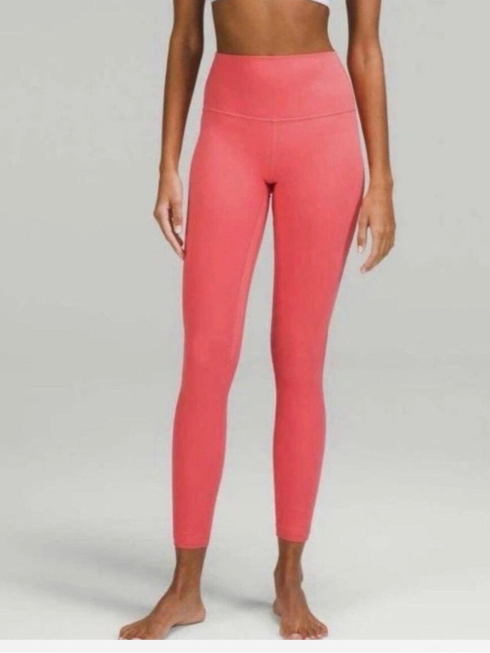 lululemon athletica Align High-Rise Leggings in Coral. Size 6
